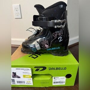 Dalbello Green Gaia 2.0 Kids Ski Boot in Black